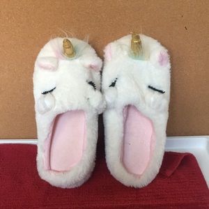 Unicorn slippers